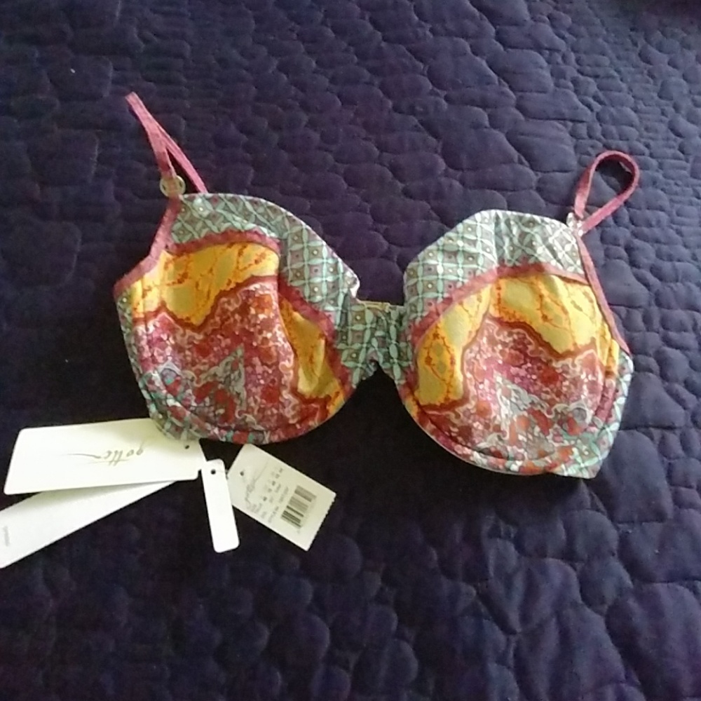 GOTTEX Boho Bikini Top. Super cute. Size 16 E Cup